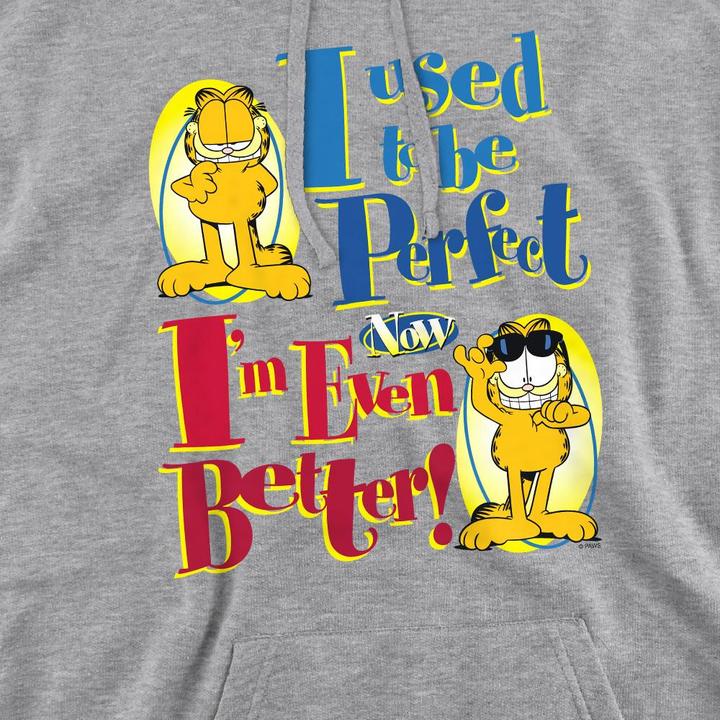 Immagine prodotto Garfield Even Better Felpa con Cappuccio Uomo (S)