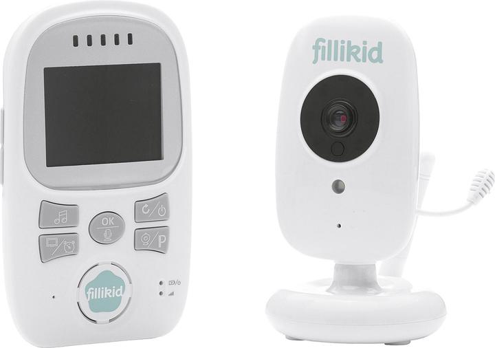 Produktbild Fillikid Babyphone m.Video ws (Babyphone mit Kamera, 300 m)