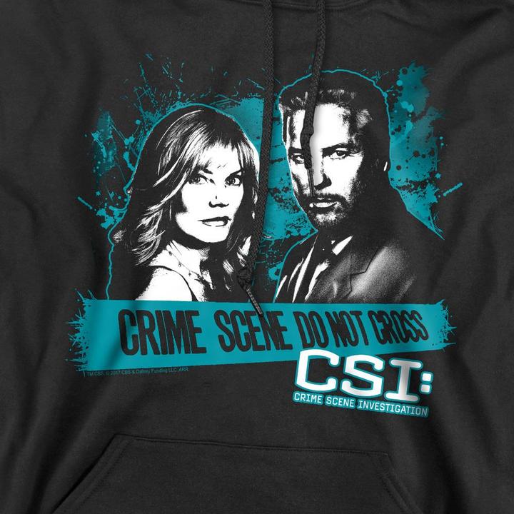 Immagine prodotto Csi: NY Cross the Line Felpa con Cappuccio Uomo (XL)