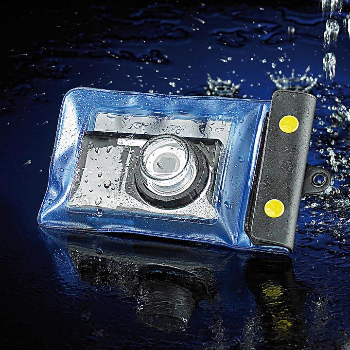 Produktbild Somikon Unterwasser-Kameratasche mit Objektivführung (Kamera Innentasche)
