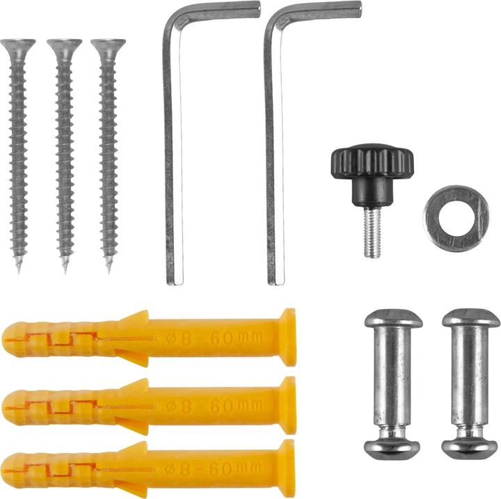 Immagine prodotto Maclean Supporto da parete per bicicletta in acciaio Portata 30 kg MC-449