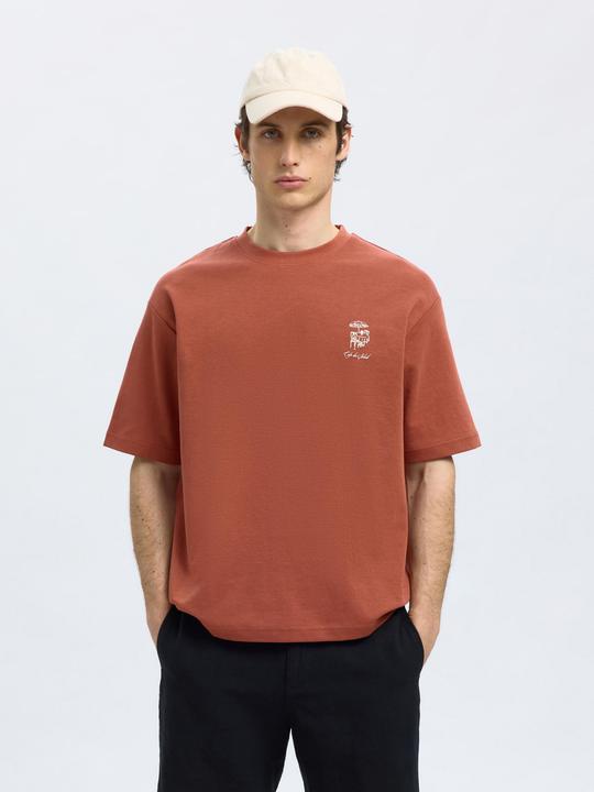 Produktbild Selected Homme Loose Fit Print T-Shirt (XL)