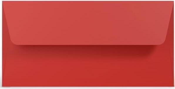 Actual product image Magni Envelopes Coloretti DL 5s corn poppy (220 x 110 mm, 5 x)