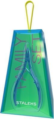 Immagine prodotto Staleks Home Pro Family Cuticle Nippers, Nail Scissors, Manicure Pusher, And Eyebrow Tweezers Set