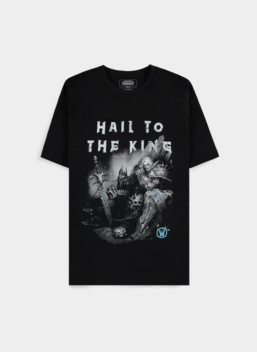 Immagine prodotto Difuzed World Of Warcraft - Maglietta a maniche corte da uomo Hail To The King - S (S)