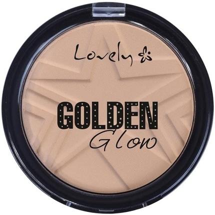 Lovely Golden Glow Natural Hypoallergenic Powder 2 15G