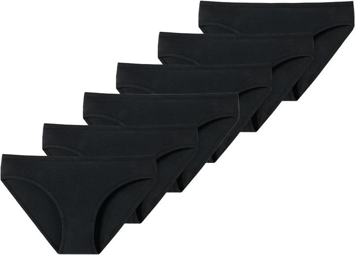 Schiesser 6er Pack Teens Girls 95/5 Organic Cotton Slip (140, 6er Pack)