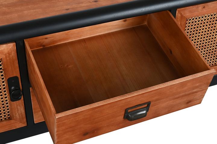 Immagine prodotto DKD Home Decor Mobile TV in metallo di abete (150 x 40 x 50 cm) (150 x 40 x 50 cm)