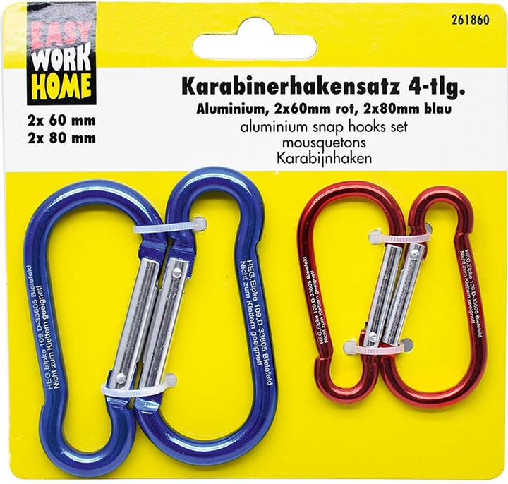 Immagine prodotto Easy Work Set di moschettoni