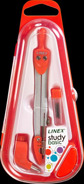 Image du produit Linex Compas 12 cm avec porte-stylo