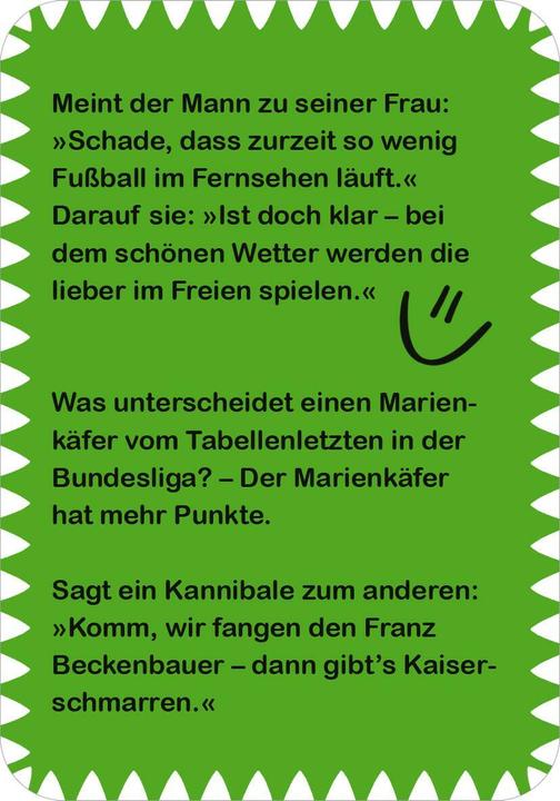 Produktbild Buch Fussball-Witze (Deutsch, Philip Kiefer, 2024)