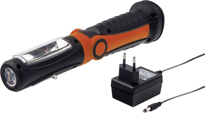 Worklight Lampada a mano a batteria LED 2.5W (18W) IP20 180° ruotabile (230 lm)