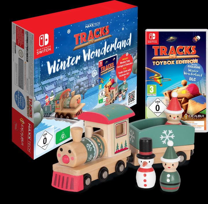 Immagine prodotto Maxx Tech Kit Tracks Winter Wonderland per Switch (Switch, Switch Lite, Switch OLED, EN)