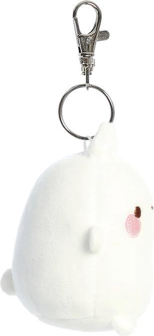 Actual product image Molang AURORA, 14223, Key Clip, 4in, Soft Toy, White