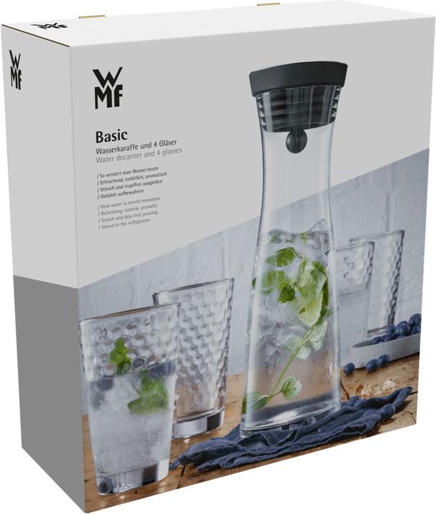Produktbild WMF Karaffe mit 4 Wassergläser (1 l)