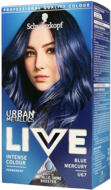 Schwarzkopf Urban Metallic (U67 Blue Mercury)