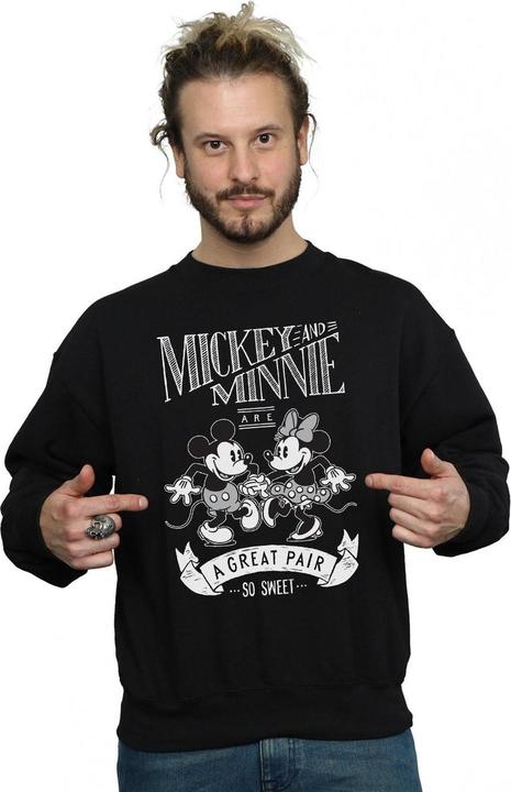 Immagine prodotto Disney Mickey And Minnie Mouse Great Pair Felpa Uomo (L)