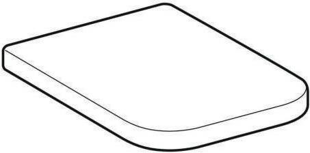 Productafbeelding Geberit WC-bril RENOVA PLAN ang. Dsg m soft close Quick-Release wit