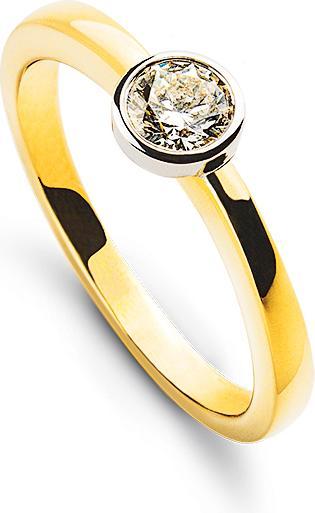 Muau Ring Zargen-Fassung (54, 950 Platin)