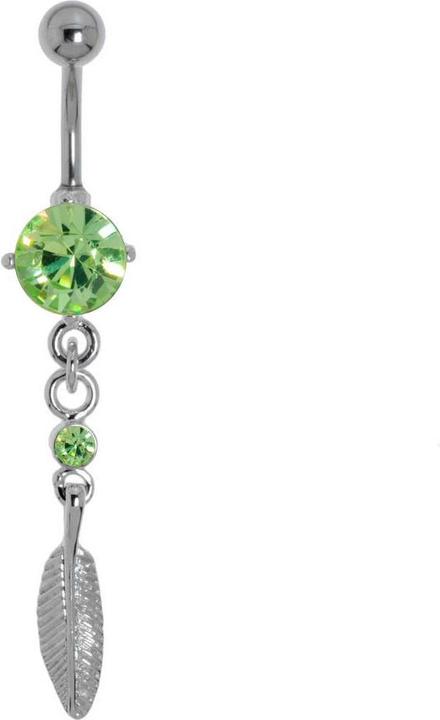 Image du produit Bijouteria Piercing nombril (Cristallin, Acier inoxydable, Laiton)
