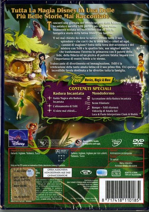 Actual product image Trilli (DVD, 2008, German, English, Italian, Turkish)