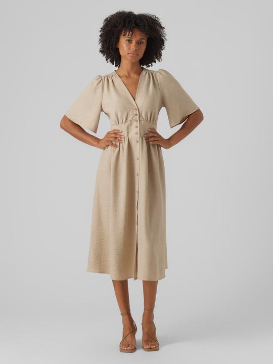 Produktbild Vero Moda VMMELANEY 2/4 BLK DRESS WVN EXP Kleid (XS)