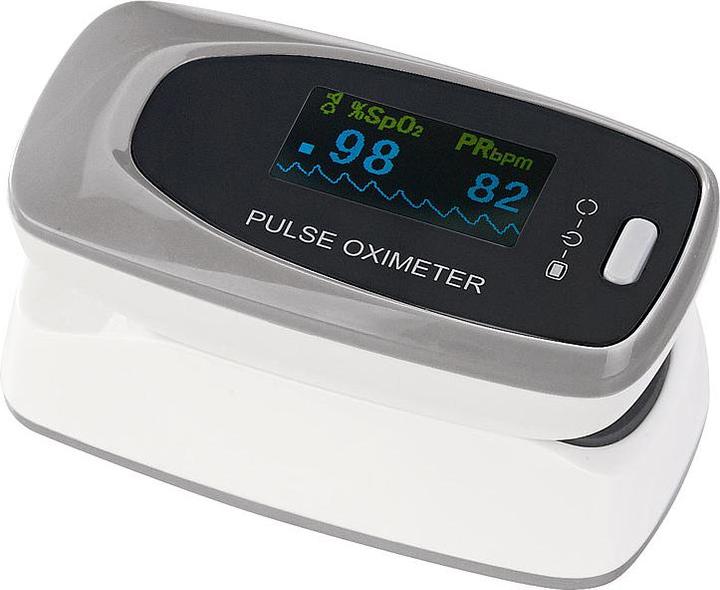 Produktbild Newgen medicals Finger-Pulsoximeter mit OLED-Farbdisplay, exakte Messung
