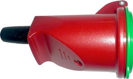 Productafbeelding Csdk SL Verlengsnoer rond met aardlekbeveiliging rood/groen, 10A 250V voor kabel Ø2,5-10,5 mm