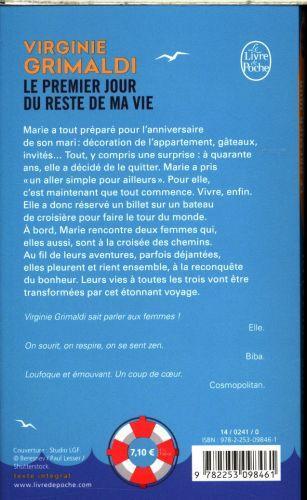 Produktbild Le premier jour du reste de ma vie (Französisch, Virginie Grimaldi, 2016)