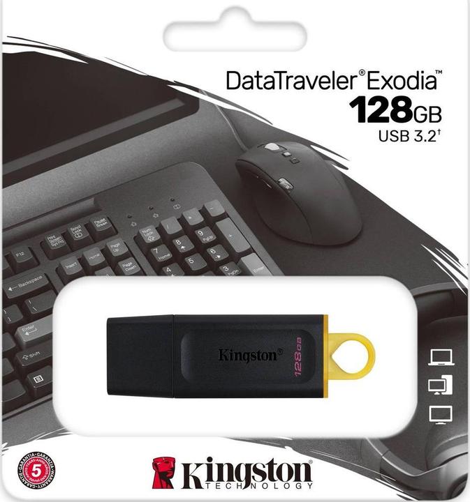 Actual product image Kingston DataTraveler Exodia (128 GB, USB-A)