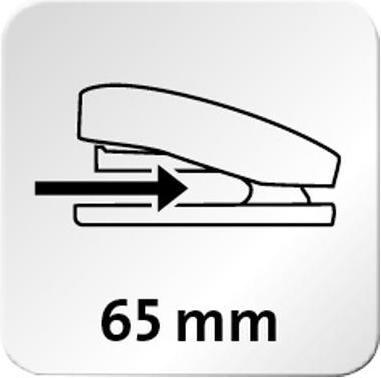 Image du produit Novus Agrafeuse STABIL 24/6 26/6 fixe/détachable/clouée 30 feuilles (80 g/m²) métal rouge (30 feuilles)