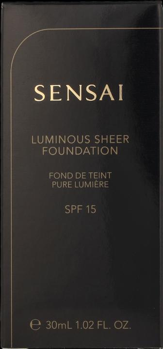 Actual product image Sensai Luminous Sheer Foundation (206 Brown Beige)