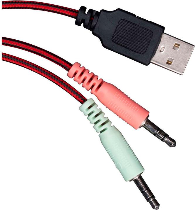 Image du produit No Fear Casque de jeu avec câble de 1.5m (Sans fil)
