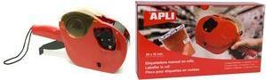 Produktbild Agipa Preisauszeichner 101419, rot, 2-zeilig