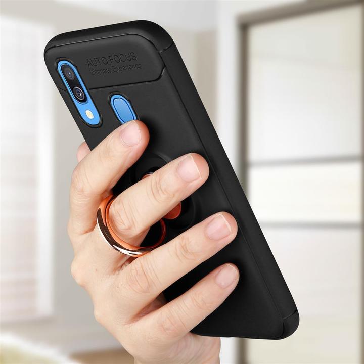 Productafbeelding Cadorabo TPU Auto Focus Cover (Samsung Galaxy A40)