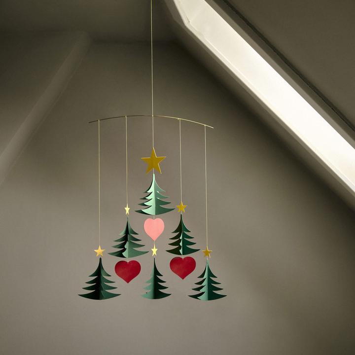 Image du produit Flensted Mobiles Sapin de Noël Mobile avec boîte cadeau