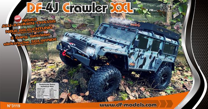 Actual product image DF-Models DF-4J Crawler XXL (RTR Ready-to-Run)