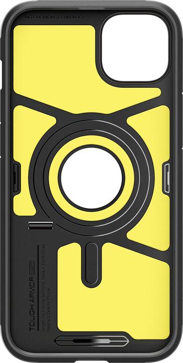 Actual product image Spigen Tough Armor Magsafe iPhone 14 case - Black (Apple iPhone 14)