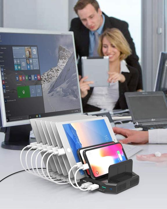 Actual product image Unitek USB charging station (96 W)