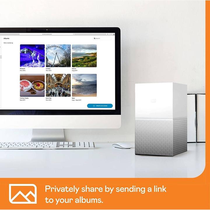 Produktbild WD My Cloud Home Duo (2 x 6 TB, WD Red)