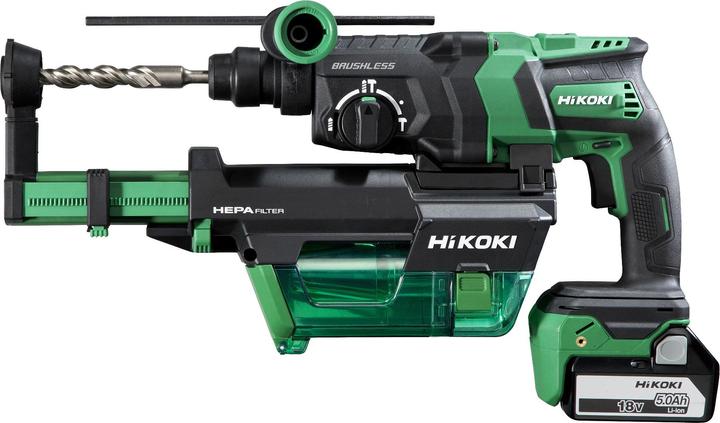 Hitachi HiKOKI Zubehör 376972 Staubabsauggerät für Bohrhammer DH18DPC und DH36DPE im Hikoki System Case II (Akkubetrieb)