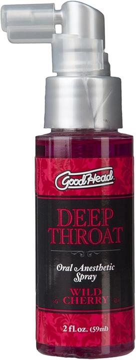 Image du produit Doc Johnson GoodHead™ Spray pour gorge profonde - Cerise sauvage (59 ml)