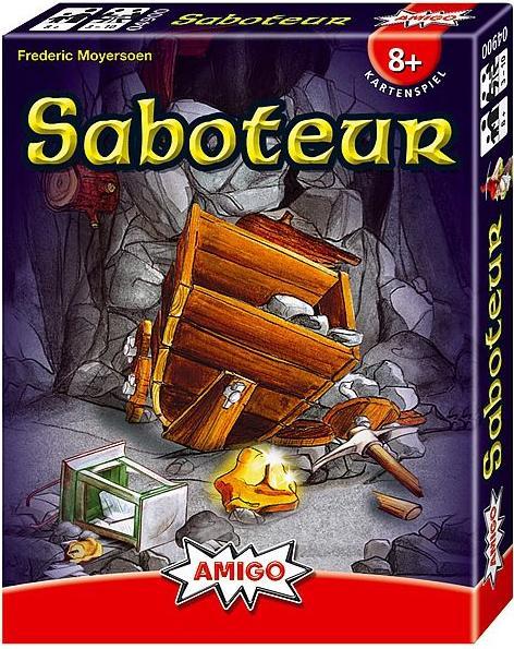 Actual product image Amigo Saboteur (German, French, Italian)
