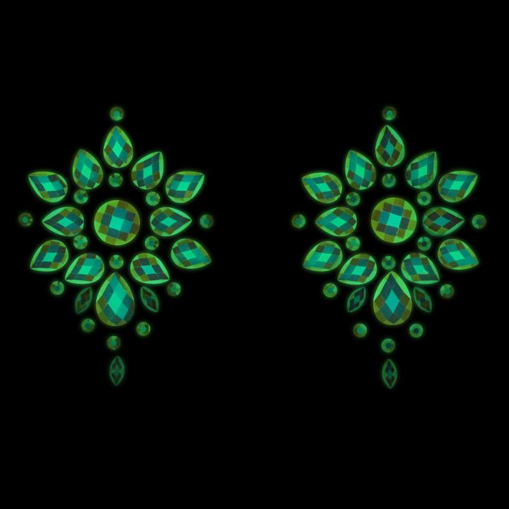 Actual product image Ouch! Body Jewelry Stickers - Nipples