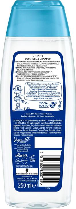 Actual product image Fa Shower Gel & Shampoo Kids Fantastic Pirate World Wild Sea Scent 250 ml (250 ml)