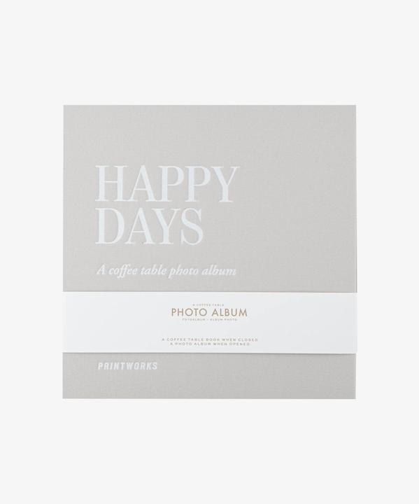 Actual product image Printworks Photo album. Happy days