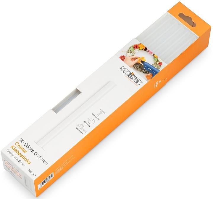 Actual product image Steinel Glue Sticks Cristal