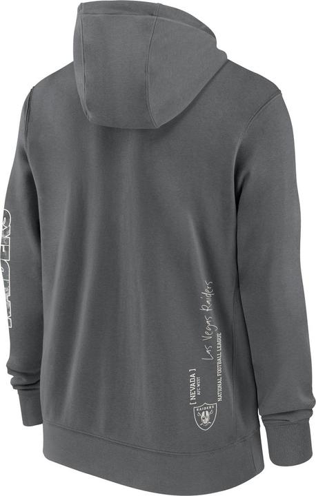 Actual product image Nike Las Vegas Raiders Full-Zip Fleece Hoodie XL (XL)