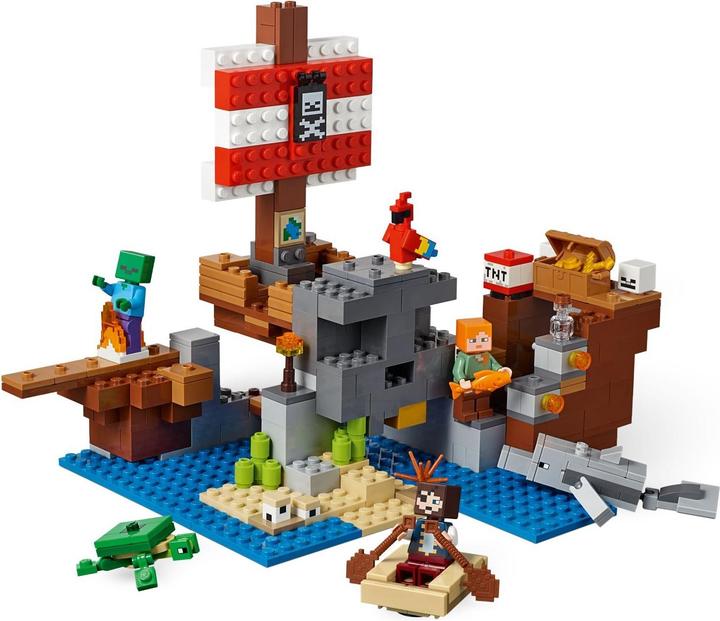 Actual product image LEGO The Pirate Ship Adventure (21152, LEGO Minecraft)