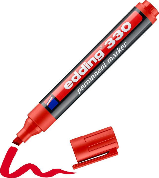 Immagine prodotto Edding Marcatore permanente 330 (Rosso, 5 mm, 1 x)